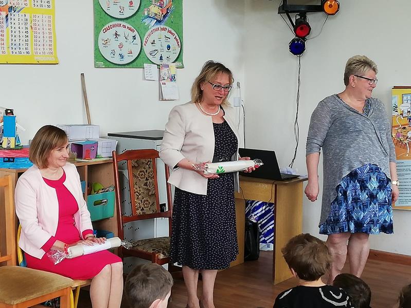 Lekcje otwarte z udziałem zaproszonych gości w Męcinie Małej